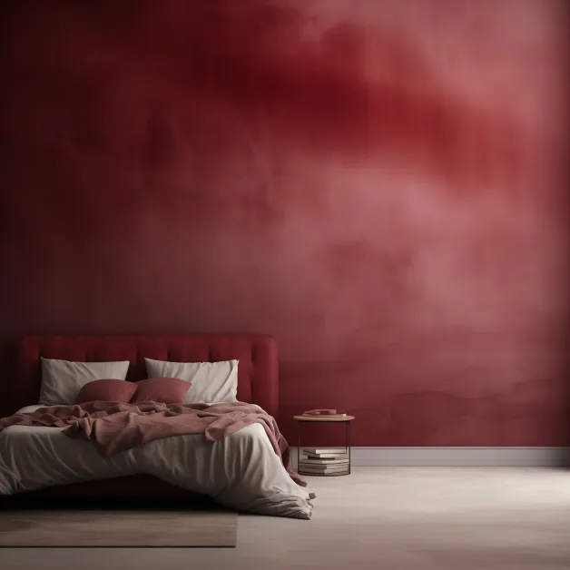 room fabric simple close-up dusty dark red shades